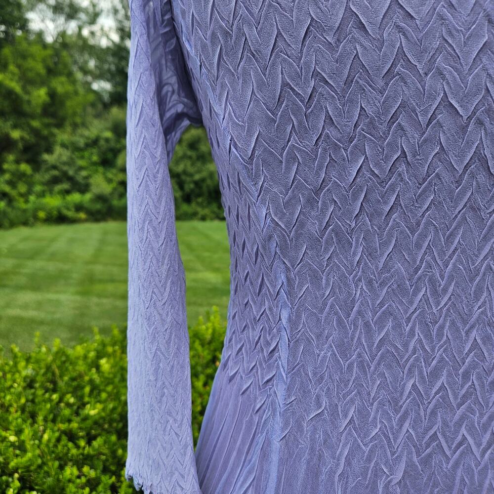 Komarov Beaded V-Neck Charmeuse Maxi Dress - Picture 7 of 10